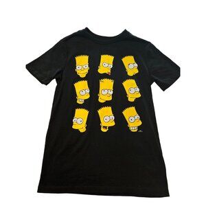 Bart Simpson Tee Youth Old Navy Black size 14-16